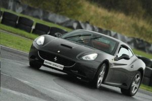 not quite the stig, but its don reid who won a ferrari experience from ck quality